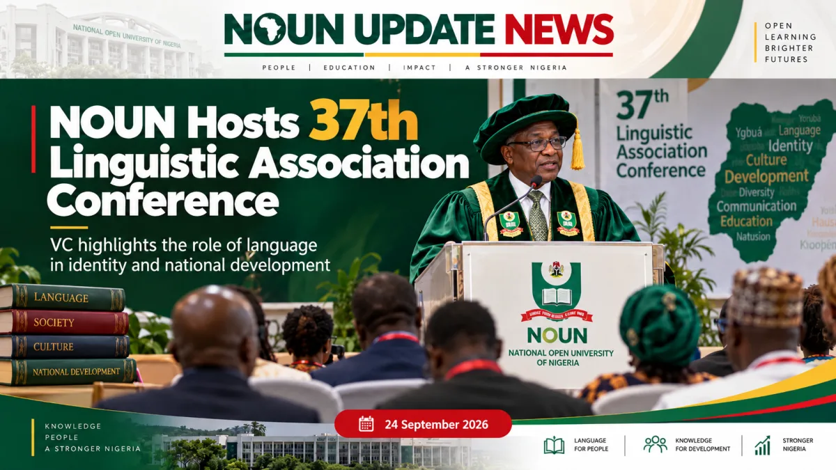 Noun Hosts 37Th Linguistic Association Conference As Vc Highlights Role Of Language In National Development