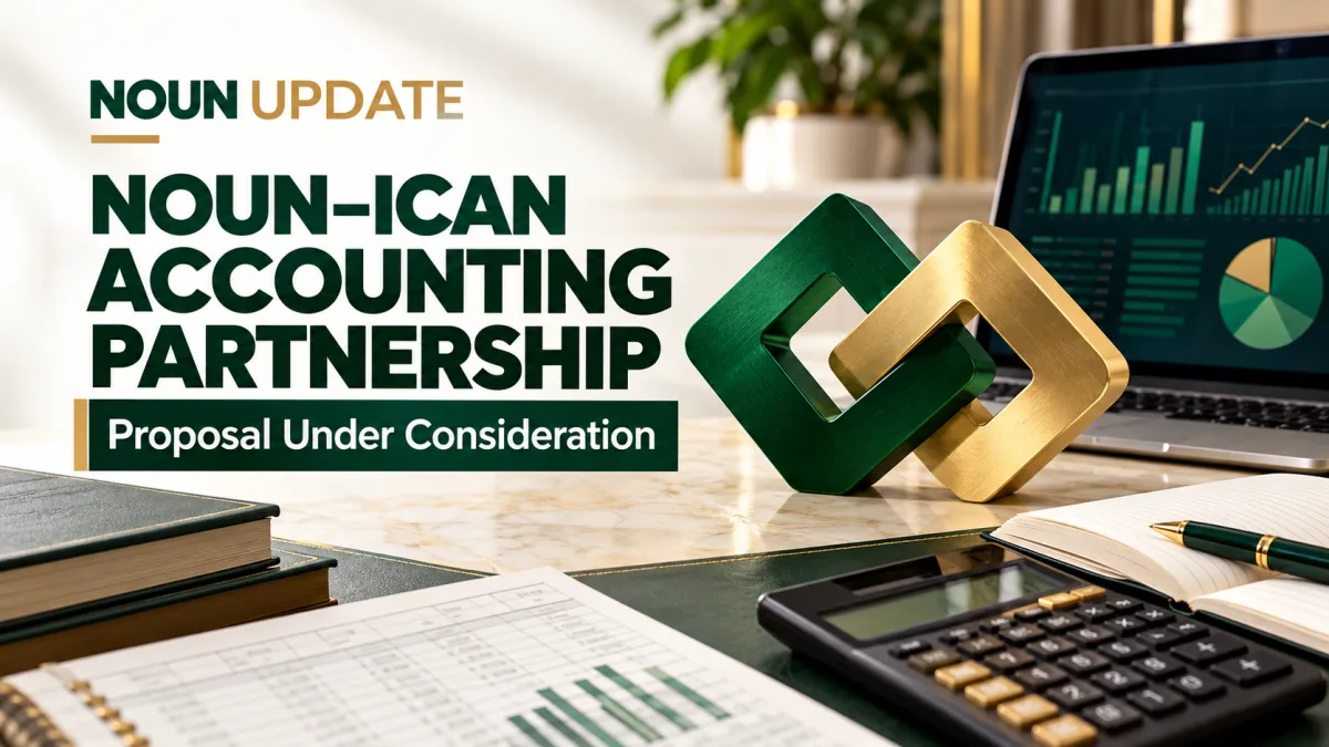 Noun And Ican Explore Postgraduate Accounting Programmes And Professional Pathways